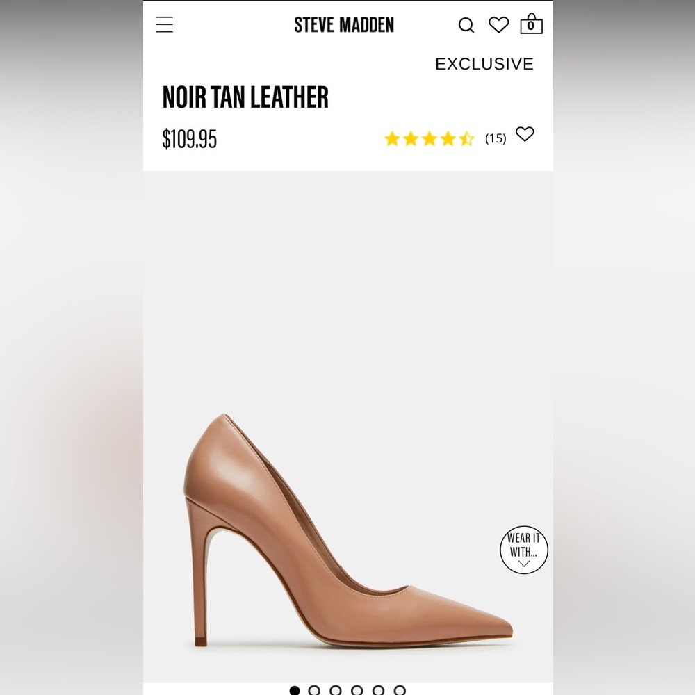 Steve Madden Tan Pumps - Daisie